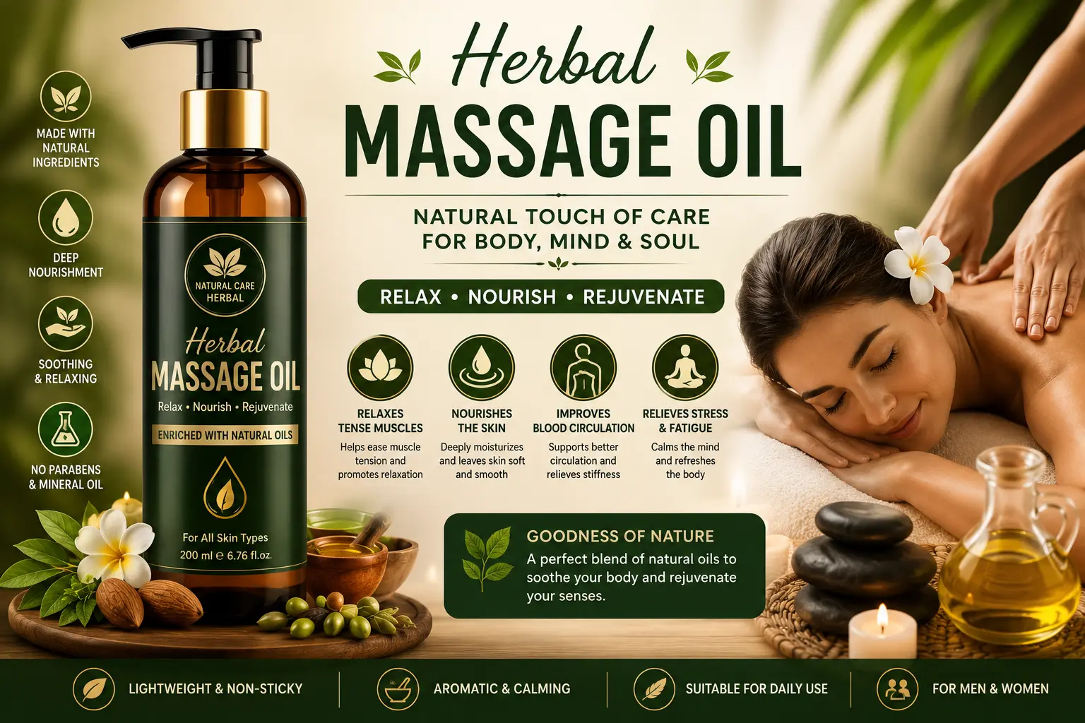 massage oil